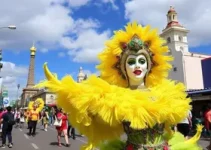 abertura e fechamento no Carnaval