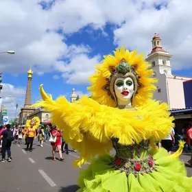 abertura e fechamento no Carnaval