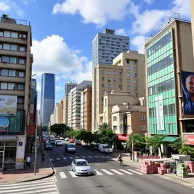 Rua 25 de Março em São Paulo