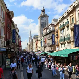 Rua 25 de Março comércio popular SP