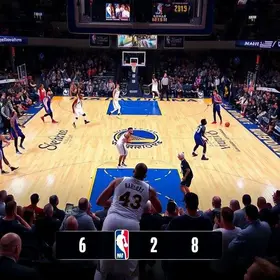 Warriors x Nets 109-106