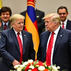 Lula e Trump no G7