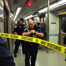 policial baleou inocente no metrô