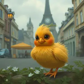 Cenourinha enfrenta perrengue chic na França