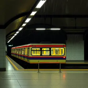 abrigo do metrô de SP