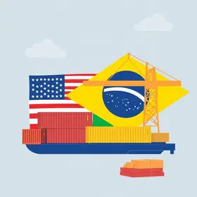 tarifa de 25% sobre exportações brasileiras