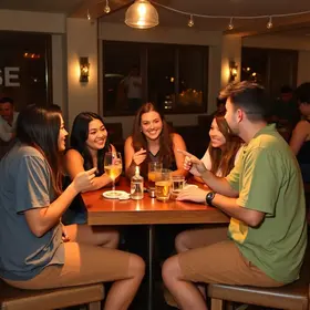 encontro de amigos