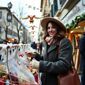Bruna Biancardi visita 25 de Março disfarçada para comprar itens de arraial