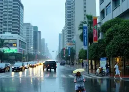 chuva em São Paulo