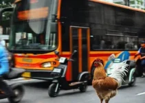 ônibus de São Paulo em horário de pico
